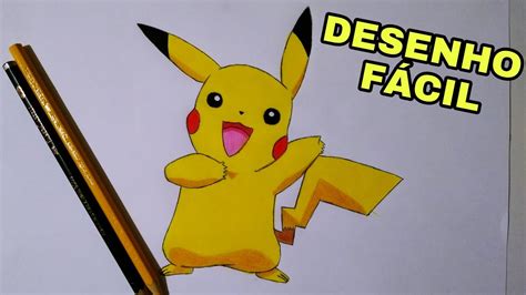 pikachu para desenhar|COMO DESENHAR O PIKACHU (Passo a Passo) Rápido e fácil